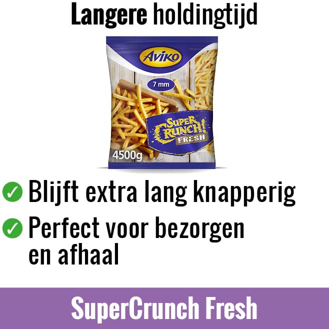 SuperCrunch Fresh voordelen