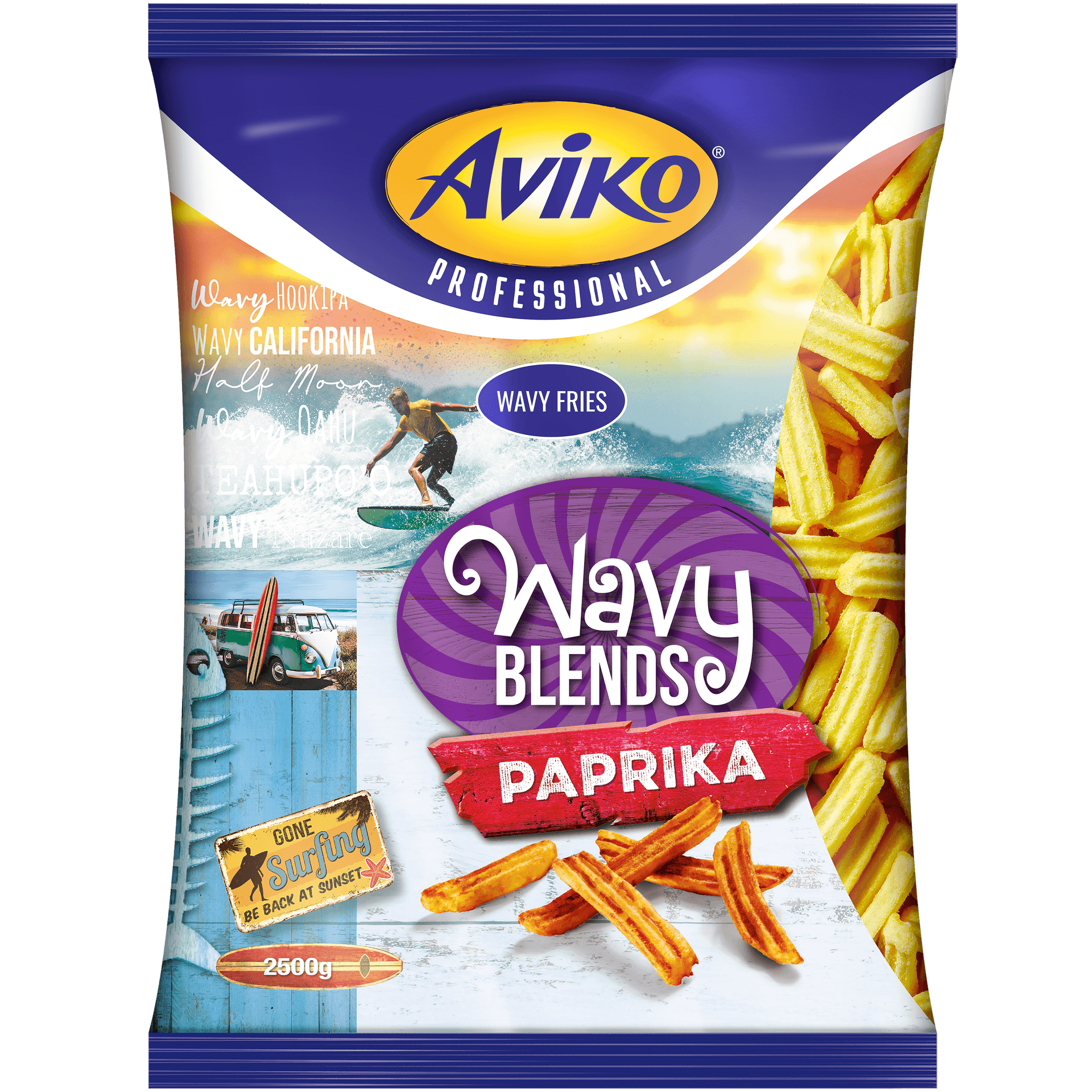 Wavy Blends Paprika verpakking - Aviko Foodservice