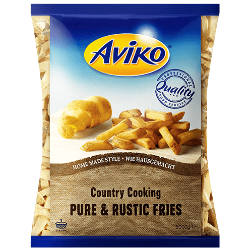Pure & Rustic Fries | Verse frieten van Aviko | Aviko Foodservice